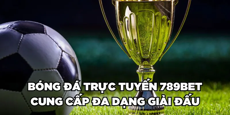 Bóng đá trực tuyến 789BET cung cấp đa dạng giải đấu