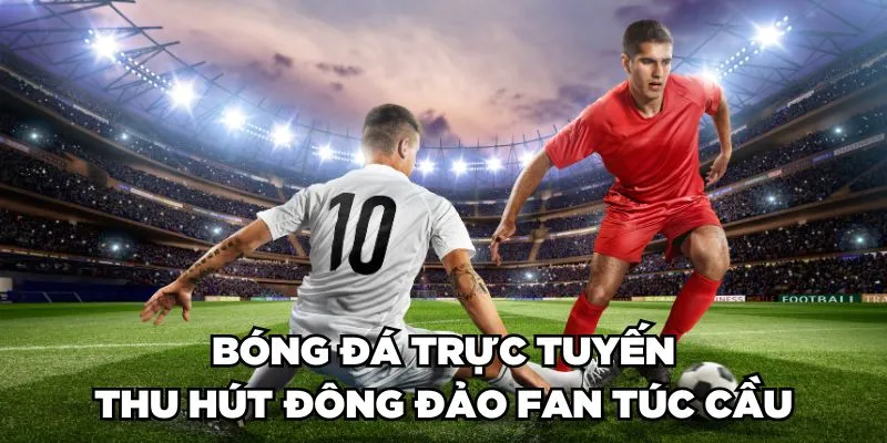 Bóng đá trực tuyến thu hút đông đảo fan túc cầu
